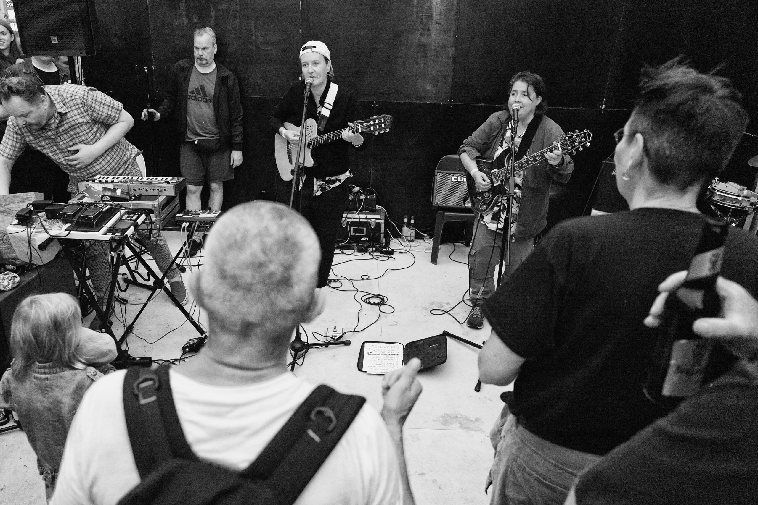 Zuckerklub auf dem Sommerfest, Haus der Statistik, Berlin 